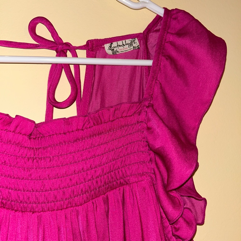 Free People Intimately. S. Pink Mini Babydoll Dress - Picture 3 of 9